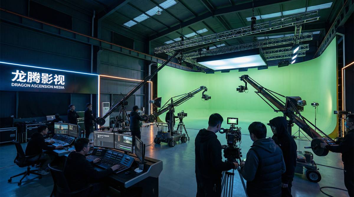 鉴黄师专业摄影棚视频拍摄流程